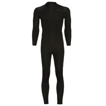 퀵실버 남성 3/2mm Everyday Sessions 백집 전신수트 Wet 수트 - 블랙 2aM305651, Black, Large Tall