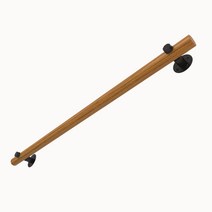 계단 핸드레일 벽부형 손잡이 원목 미끄럼방지 다용도 유치원 스테인레스 난간 학교, 120CM (색상메모)