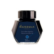 워터맨 만년필 병잉크 50ml, 군청색, 1개