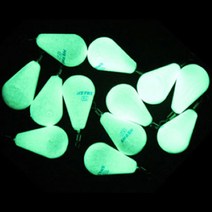 스매쉬 물방울 회전 야광추 문어 갑오징어 쭈꾸미 야광봉돌