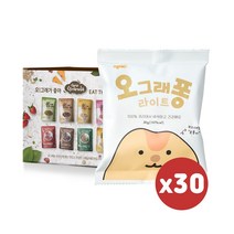[선물박스] 오그래 오그래퐁 라이트(30g)x30팩, [선물박스] 오그래퐁 라이트(30g) x30팩
