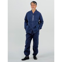 생활한복 개량한복 이중지 상하의 세트 남자 남성 봄 초봄 40년 전통 국내제작 면100% 4색상