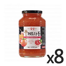 꽃샘 꿀레드자몽 1kg 1박스, 1kg 8개