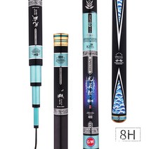 광위 광미잉어 초경량 초경량 검은갱대 HH 초경량 조정대 낚싯대 손낚싯대 잉어 낚싯대 검은갱 날치, 3.9, 8H광위광미어