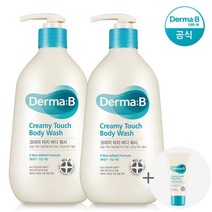 더마비 크리미 터치 바디워시 400ml 1+1 기획 (+튜브견본), 단품