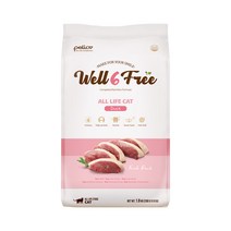 펠리코 웰식스프리 올라이프 오리 1.8kg 고양이 사료