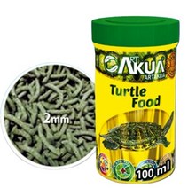수족관222 아트아쿠아 turtle food 거북이사료 100ml 사료