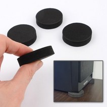책상유리도트 세탁기 인쇄기 사운드스피커 진동방지 패드 안전미끄럼방지, 6cm(4P)