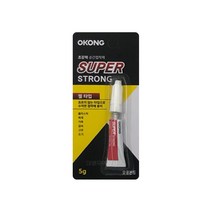 오공 순간접착제 슈퍼스트롱 젤타입 5g, 1개