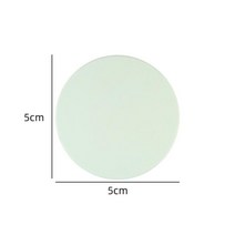 고무 마개 짙어지면서 1pcs 음소거 스티커 도어 보호 패드 홈 제품 Doorknob 도어 펜더 실리콘 벽 매트, 라운드 그린, 1PC