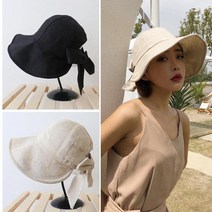 벙거지 버킷햇 여름 파나마 자외선 차단 린넨모자