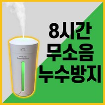 휴레스트 책상가습기 캠핑용 차량 탁상용 독서실 통세척 청소쉬운 미니 휴대용 소형 가습기, 핑크