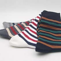 남성 정장 구두 양말 장목 신사 패션 캐주얼 스트릿 사계절 여름 10켤레