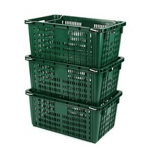 동진포장 이사박스 이사바구니 과일상자 사각상자 사과상자 농수산물상자, 특대(녹색), 1개
