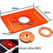 조기대 목공테이블 목공 도구 연귀 게이지 및 미터법 눈금이있는 400600800mm 알루미늄 울타리 톱 플립 커버 플레이트 ruter 테이블 인서트 플레이트