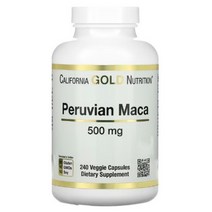 캘리포니아골드뉴트리션 페루마카 maca 500mg 240정, 1+1+1