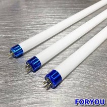 ForU445 램프 간접조명 직관 슬림 광등 100개 램프 직관형광등 직관램프 간점램프, 28W:적색