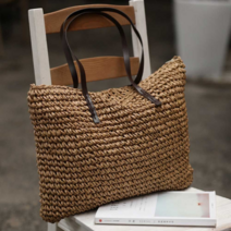 보드미 연예인백팩 여자 숄더백 여름 물놀이 가방 코디 라탄 스타일