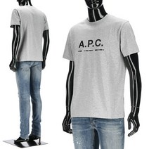 A.P.C.(아페쎄) 명품아페쎄 스벤 로고 CODEU M26199 PLA 남성 반팔티셔츠 CODEUM26199PLA