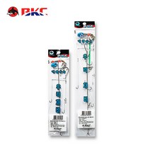백경 우럭채비 뎀핑 편대 채비 백조기 우럭 낚시BK-400, 3단우럭채비(BK-417)