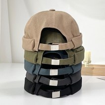 레옹모자 무지와치캡 숏비니 남성큰모자 남자비니 남여공용 비니모자 남자와치캡