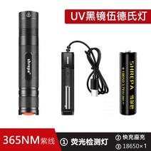 휴대용 곰팡이 측정기 형광제 측정펜 UV 세균 감지 위조방지 등 전용 자외선 손전등, [UV미러] 서울 자빛-365nm 원터치 세트개