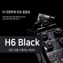 ZOOM 일본정품 H6 프로녹음기 ASMR마이크 먹방 유튜버 콘서트 공연장 유뷰브 정품만AS가능, ZOOM H6(16GB)