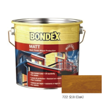 본덱스 MATT 방부방충 오일스테인 722오크 ( 2.5L )