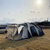 스노우라인 미라클패밀리 우레탄창 3면 전실 확장 거치형, 블랙, 기본, 스모그