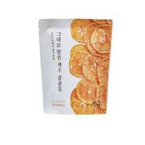 올가니카 그대로 말린 제주 감귤칩, 20g, 60개