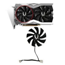 Cavabien 88mm FDC10H12S9 C T129215BU RTX 2060 슈퍼 2070 GTX1660 Ti 냉각 팬 Zotac GTX 1660 1660Ti Dual EVO, A