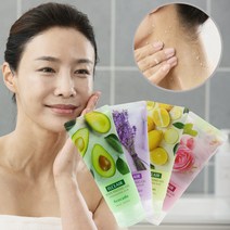 엘클레어 필링 젤 바디 페이스 Peeling gel 각질제거 목욕 남자 얼굴 순한 저자극 여드름 블랙헤드 피지 크림 세럼 발뒷꿈치, 2종 라벤더 로즈