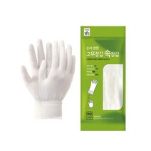 명진 고무장갑 속장갑 10켤레 손이 편한 위생 용품, 명진 고무장갑 속장갑 [ANIC], 10개