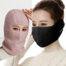 방한 안면 마스크 겨울 얼굴 보온 기모 운동 귀마개, 본상품선택, 본상품선택