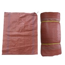 마대자루 포대자루 폐기물자루 80kg 90kg (100장) 고추 낙엽 왕겨 쓰레기 건설현장 공사장, 90kg(75x110cm)100장
