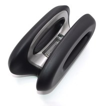 무릎 컨트롤 스티어링 바 소프트 핸들 나인봇 미니 플러스 셀프 밸런싱 스쿠터 다리 생크 폼 액세서리, Black, 01 Black