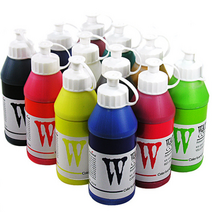 퍼니스쿨 수채화 물감(200ml) 비비드 수채화 물감, 연두색