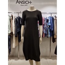 안지크 플리츠 라운드 반소매 주름 롱원피스 DG2OP8110