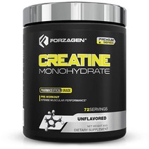 Forzagen 크레아틴 모노하이드레이트 파우더 무향 - (72회분), 72 Servings (Pack of 1)