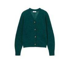 21FW [the H] 그린 단색 울 가디건 HSSW1D791E2