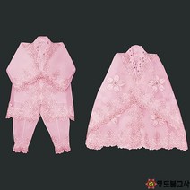 큰꽃동자동녀옷-분홍선녀옷 작은선녀복, 동자