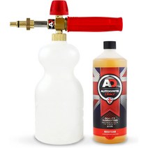 Autobrite 오토브라이트 다이렉트 AD 스노우폼 폼랜스 폼캐넌 닐피스크 커플러 매지폼 500ml, 1개