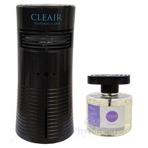 클리에어 무소음 팬 분사기 디퓨저 130ml 세트, 팬 분사기 블랙+블랙체리향