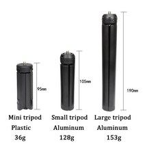 호환 액션캠 액세서리 금속 미니 삼각대 zhiyun dji osmo 모바일 용 대형 데스크탑 탁상 스탠드 2 3 om 4 5 6 feuiyu 짐벌 핸들 그립 안정제, 대형 삼각대