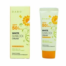 다보 화이트 썬블록 크림 워터프루프 70ml 951601 햇빛차단 썬 선 여름 spf, 벤타샵상품선택