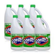 유한락스 후레쉬, 2L, 6개