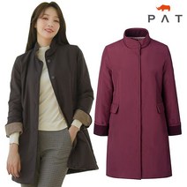 PAT PAT여성 체크안감 패딩 코트_1G61104