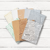 두꺼운 유산지 왁스페이퍼 왁스지 식품 포장 빵 치킨 샌드위치 포장지 크라프트지 노루지 100매 250매 1000매, 25X35 (흰색 무지) 1000매