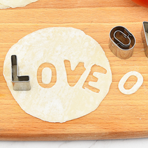 꾹짜른 알파켓 영어 쿠키커터 쿠킹틀 할로윈 선물용, J