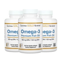 캘리포니아골드 오메가3 640mg 100정 3팩 TG 아이허브오메가3 오메가3복용법 오메가3보관 오메가3음식, 1개, 기본